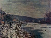 Monet, Claude Oscar - The Seine at Bougival